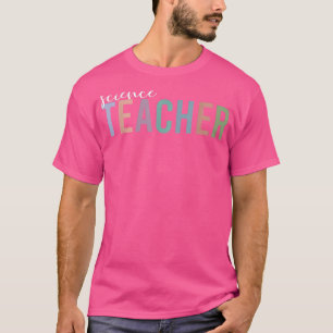 Camiseta Professor de Ciência presente de volta ao Ensino d