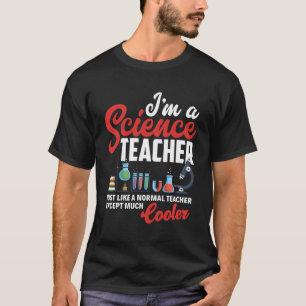 Camiseta Professor de Ciência Química Biologia Física