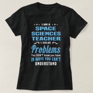 Camiseta Professor de Ciências Espaciais