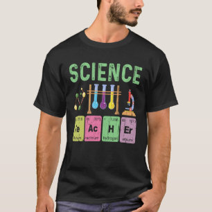 Camiseta Professor de Ciências Química Biologia Física Prof
