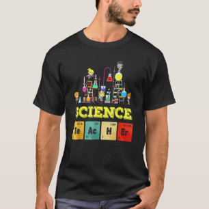 Camiseta Professor de Ciências Químico Físico Volta às Aula