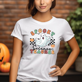 Camiseta Professor de Ciências Spooky Retro Halloween
