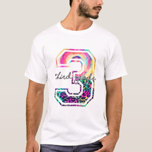Camiseta Professor De Colheita De Leopardo