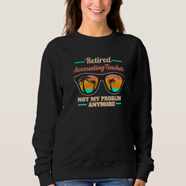 Camiseta Professor de Contabilidade Aposentado não é mais m (Frente)