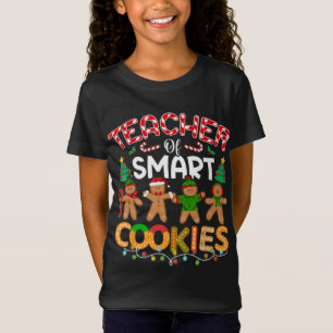 Camiseta Professor De Cookies Inteligentes Engraçado Profes