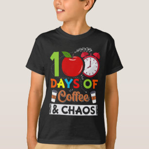 Camiseta Professor De Costume Do Dia 100 Dias De Café E