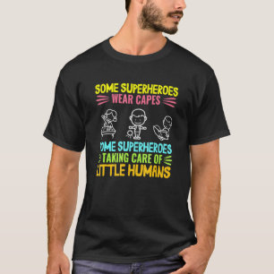Camiseta Professor de Creche Para Mulheres Escola de Cuidad
