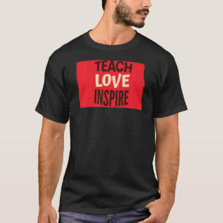 Camiseta Professor de Dakota do Norte, Amor, Inspire Premiu
