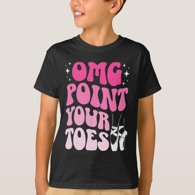 Camiseta Professor de Dança Aponte os Dedos Professor de Da (Frente)