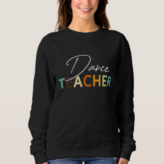 Camiseta Professor de Dança Apreciação Leopard Funny Para M