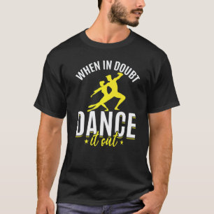 Camiseta Professor de Dança Dança Coreógrafo Dançarino