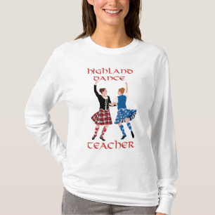 Camiseta Professor de Dança das Terras Altas Escocesas