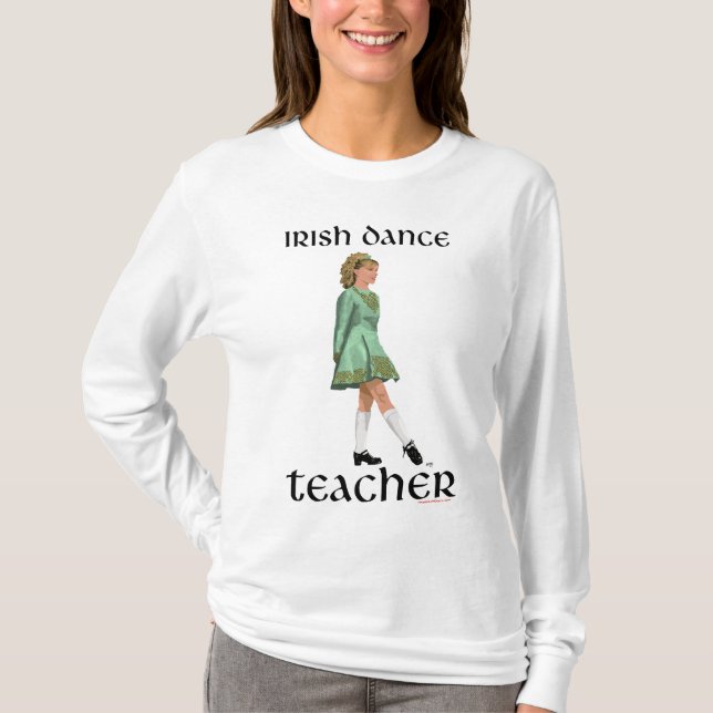 Camiseta Professor de Dança de Passo Irlandês (Frente)