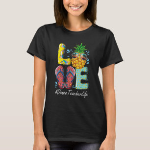 Camiseta Professor de dança Olá Verão Feliz no último dia d