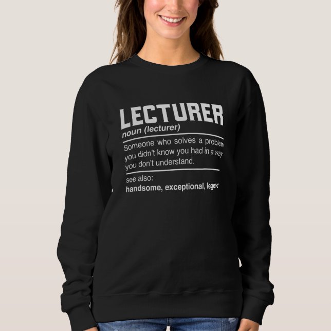 Camiseta Professor de definição de lecionador Reader Auto-f (Frente)