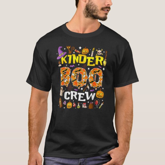 Camiseta Professor de Dia das Bruxas do Fantasma Ghost Gall (Frente)