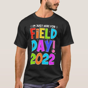 Camiseta Professor de Dia de Campo Estou Aqui para o Dia de