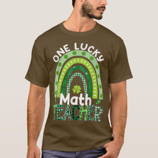 Camiseta Professor De Dia de São Patrício De Matemática Sor