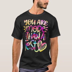 Camiseta Professor De Dia De Teste Você É Mais Do Que Uma P
