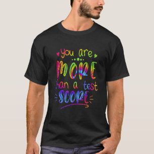 Camiseta Professor De Dia De Teste Você É Mais Do Que Uma P