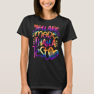 Camiseta Professor De Dia De Teste Você É Mais Do Que Uma P