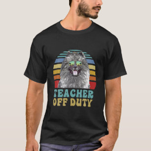 Camiseta Professor de Direito, Engraçado Cachorro Keeshonde