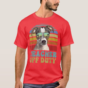 Camiseta Professor De Direito Engraçado Para Terrier Dog Su