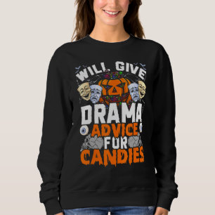 Camiseta Professor De Drama Dará Conselhos De Drama Para Ca