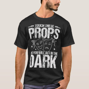 Camiseta Professor de Drama Design de Atuação Teatral Dive