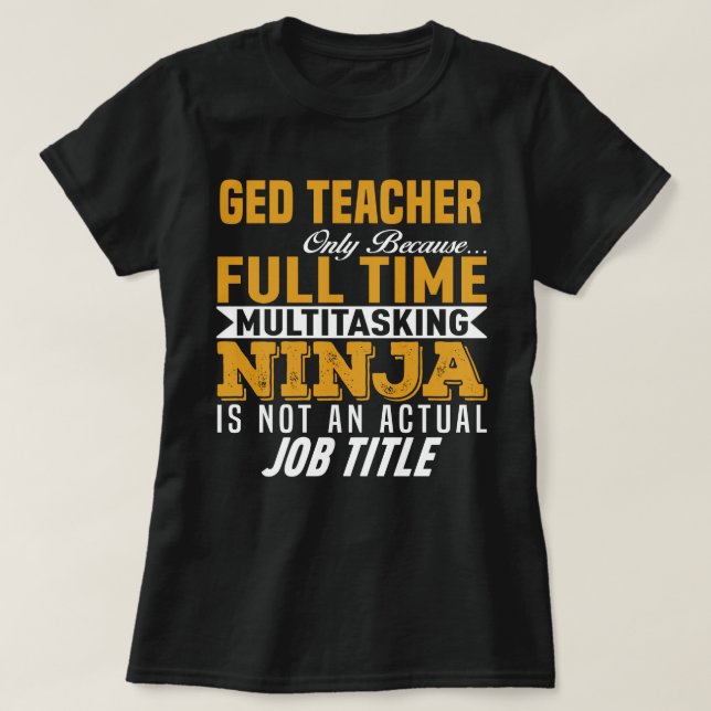 Camiseta Professor de Educação (Frente do Design)