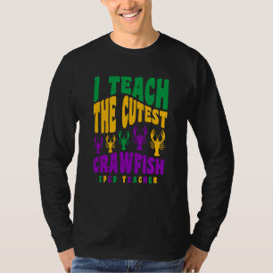 Camiseta Professor de Educação Especial Carnaval Mardi Gras