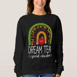 Camiseta Professor de Educação Especial Dream Team Arco-íri