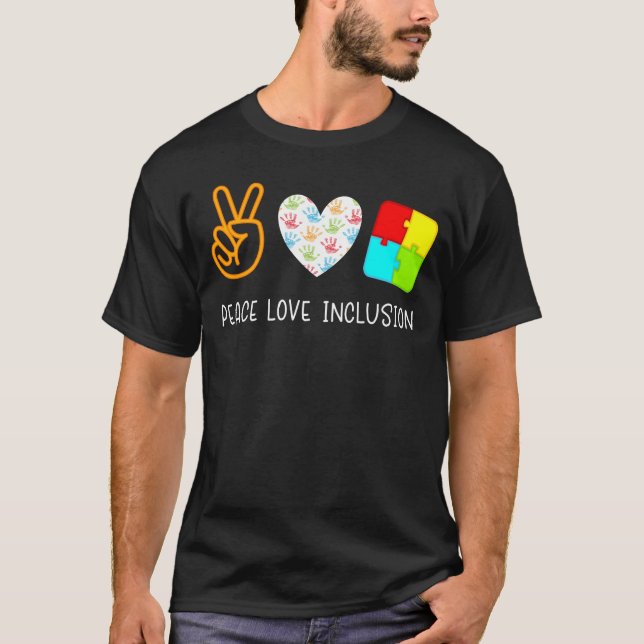 Camiseta Professor de Educação Especial para a Inclusão do  (Frente)