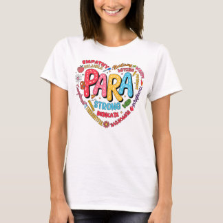 Camiseta Professor de Educação Especial PARAPROFISSIONAL