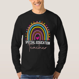 Camiseta Professor de Educação Especial Sped Ed SPED Leopar