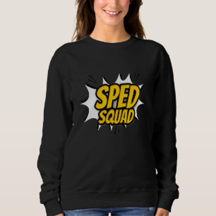 Camiseta Professor de Educação Especial Vintage Sped Squad 
