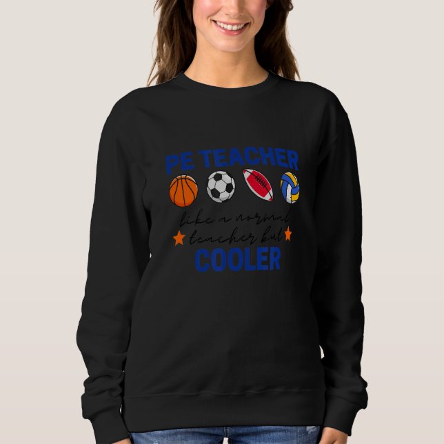 Camiseta Professor de educação física - Como um Te Normal (Frente)