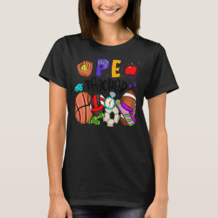 Camiseta Professor De Educação Física De Volta Ao Ensino Pe