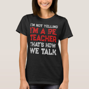 Camiseta Professor de Educação Física do PE Talk 2