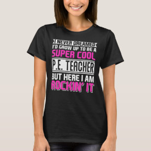 Camiseta Professor de Educação Física em PE de volta à esco