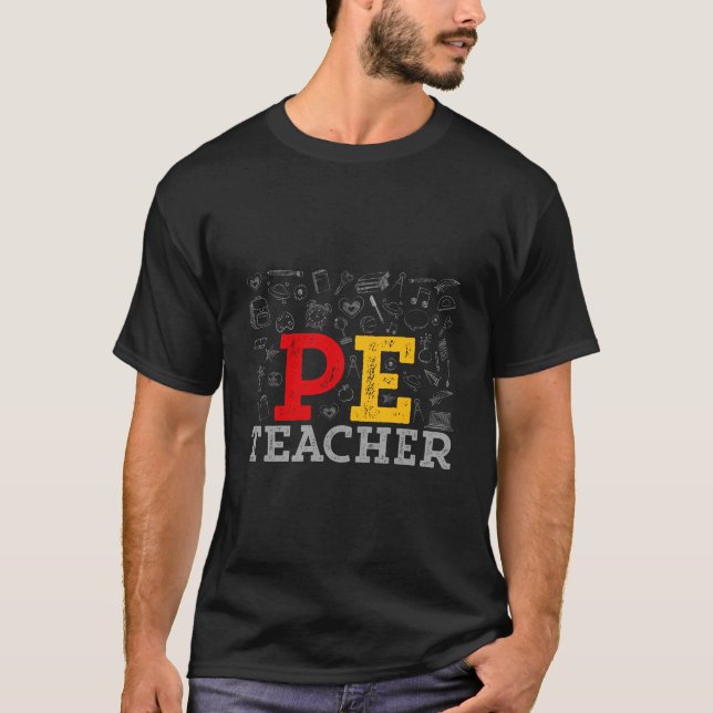 Camiseta Professor de Educação Física: Moldando Mentes e Co (Frente)