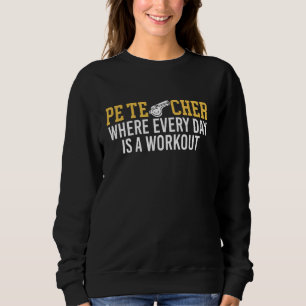 Camiseta Professor de Educação Física Onde Todo Dia