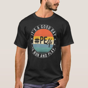 Camiseta Professor de Educação Física P E Professor Gym Goo