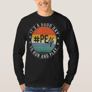 Camiseta Professor de Educação Física P E Professor Gym Goo