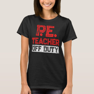 Camiseta Professor de Educação Física PE Desligado 1