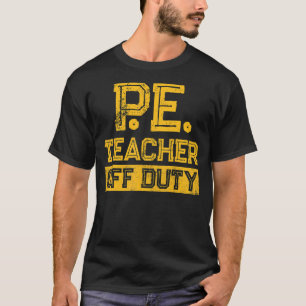Camiseta Professor de Educação Física PE Desligado 2