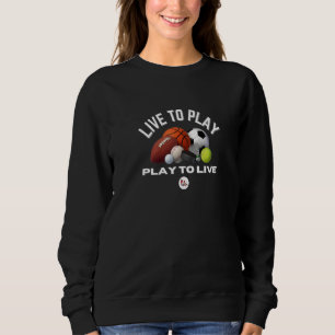 Camiseta Professor De Educação Física Vive Para Jogar Para