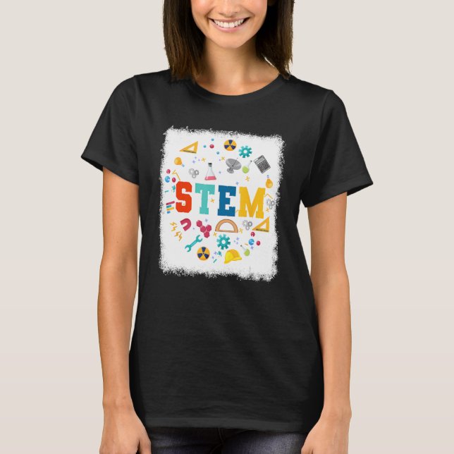 Camiseta Professor de Engenharia de Matemática da STEM Scie (Frente)
