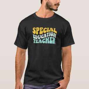 Camiseta Professor de Ensino Especial Groovy Estilo Retroat