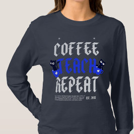 Camiseta Professor de Ensino Médio Presente Professor Diver
